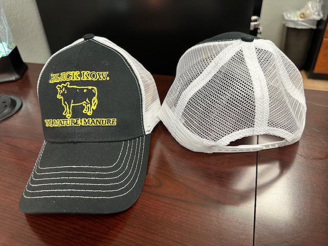 Mesh Black Kow Trucker's Cap